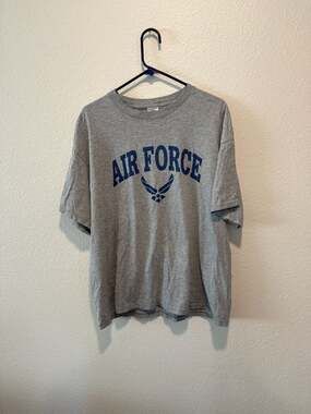 Delta Pro Weight US Air Force Graphic T-Shirt Grey Size XL